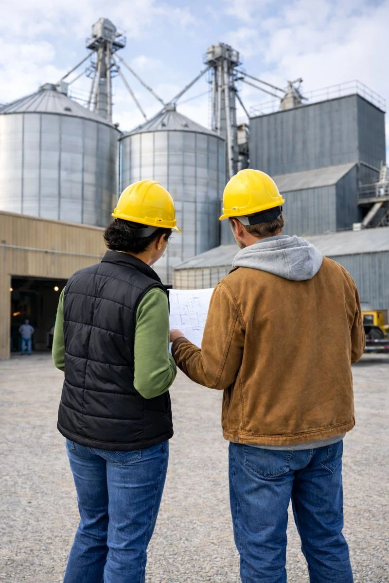 WEM6000 team reviewing operations